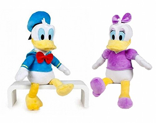 Disney - Pack peluches Daisy y Donald 40cm - Calidad super soft