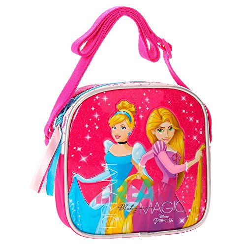 Disney Princess Bolso Bandolera, 15 cm, 1.13 litros, Rosa