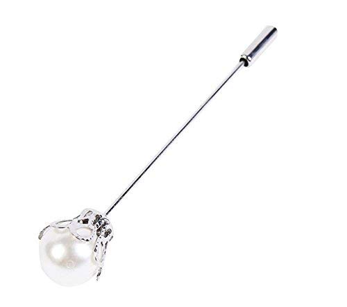 DISOK - Lote de 24 Alfileres Perla. Alfileres Baratos, Comprar Online. Alfiler, Alfileres, pins perla para Detalles de bodas, recuerdos y regalos