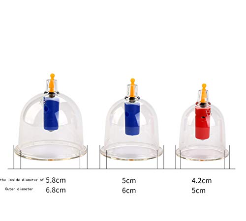 Dispositivo de ventosas de Vacío, succión del tipo de sangre estasis Succionamiento Dispositivo, Inicio Volver masajeador conjunto, el Dispositivo Inicio ventosas de Vacío