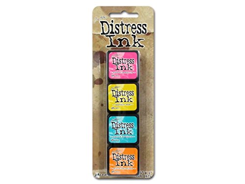 Distress Mini Ink Kits-Kit 1