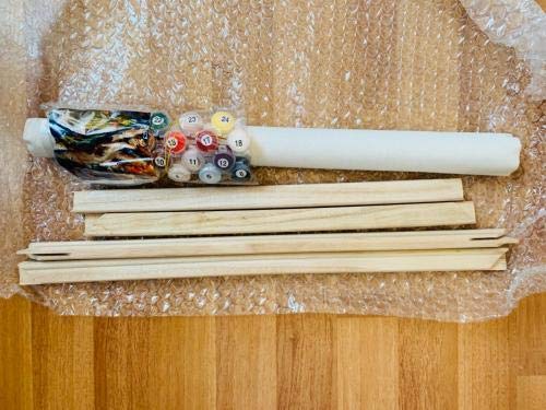 Diy Pintar por Numeros para Adultos Niños Pintura Números con Pinceles y Pinturas Decoraciones para el Hogar - Lichis frescos- Con marco -16x20 pulgadas