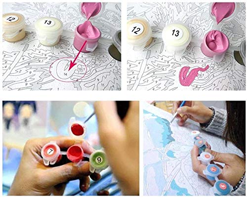 DIY Pintura al óleo por números Kits Henry Matisse Sevilla Bodegón Lienzo Regalo para adultos Niños Cumpleaños Boda nuevo alojamiento o decoraciones navideñas