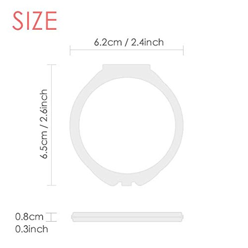 DIYthinker Andorra La Vella Andorra emblema nacional espejo redondo portable de la mano del bolsillo del maquillaje