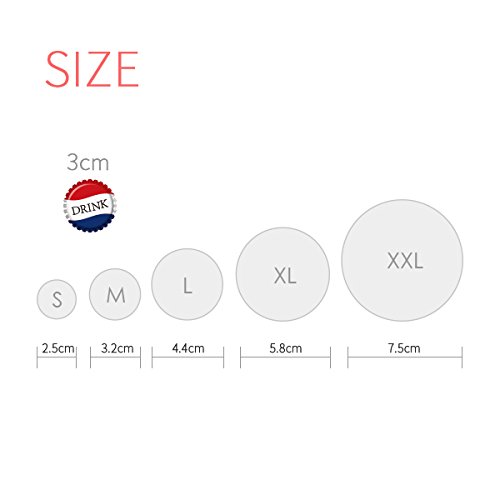 DIYthinker Bandera nacional de Serbia máscara facial Pintura de maquillaje que grita Botón redondo Cap Badge prendedores Ropa Decoración regalo 5Pcs XXL Multicolor