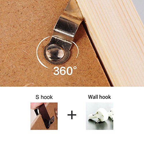 DIYthinker Inghilterra UK London Eye Bridge Tower Rotondo BLU Immagine Stampe Cornice d'arte di dipinti dirigono la Decalcomania Della parete del Regalo Medium Nero