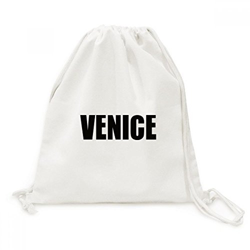 DIYthinker Nombre de Viaje de Venecia Italia Ciudad de Lona morral del Lazo Bolsas de la Compra