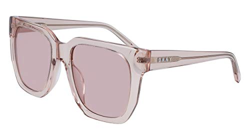 DKNY DK513S Gafas de sol, Crystal Blush, 53 MM, 20 MM, 135 MM para Mujer