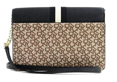 DKNY Liza Shoulder Flap M Chino/Black