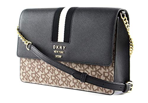 DKNY Liza Shoulder Flap M Chino/Black