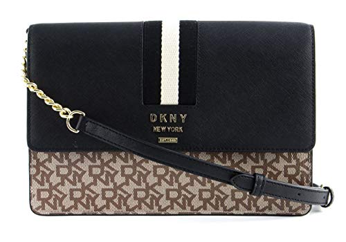 DKNY Liza Shoulder Flap M Chino/Black