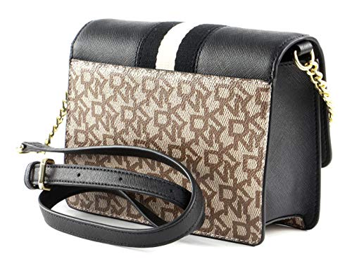 DKNY Liza Shoulder Flap S/M Chino/Black