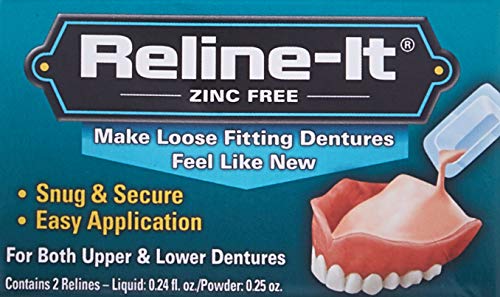 D.O.C. Reline It, Denture Reliner, Zinc Free, 1 unidad