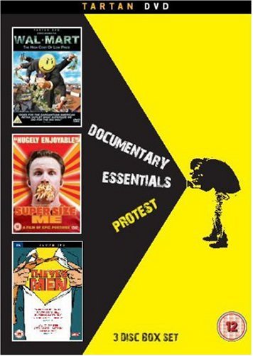 Documentary Essentials - Protest: The Yes Men/Wal-Mart: The High Cost Of Low Prices/Super Size Me [DVD] [Reino Unido]