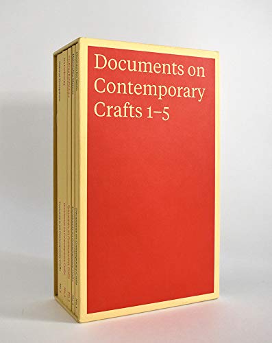 Documents on Contemporary Crafts Vol 1-5 /Anglais