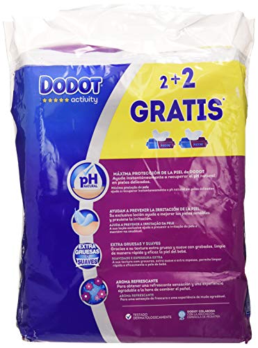 Dodot Activity Toallitas, 648 toallitas