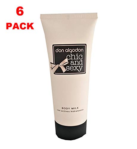 Don Algodon Chic and Sexy Body Milk 100ml lote de 6 unidades