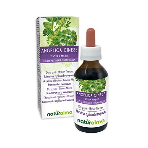 DONG QUAI (Angelica sinensis) raíces Tintura Madre sin alcohol NATURALMA | Extracto líquido gotas 100 ml | Complemento alimenticio | Vegano
