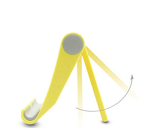 Dosige Soporte Télefono móvil Ajustable, Soporte Multiángulo Universal para iPad Tabletas iPhone X/8 Plus/7/6 Plus/6s/6/SEGalaxy Samsung y Android Smartphone（Amarillo）