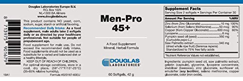 Douglas Laboratories Men-Pro 45+ 60 Perlas - 1 Unidad