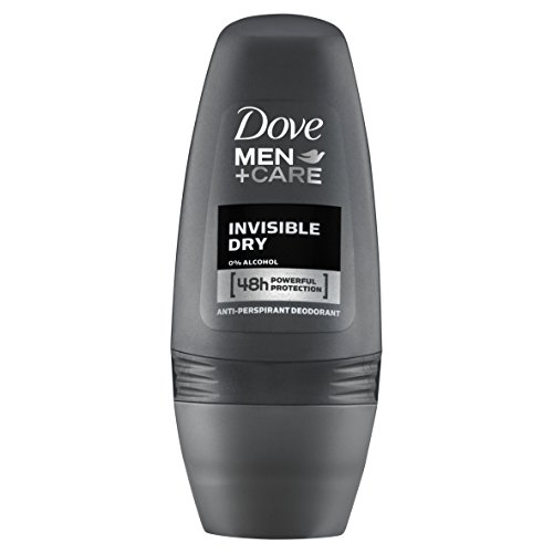 Dove - Desodorante para hombre Invisible Dry,  50 ml, paquete de 3
