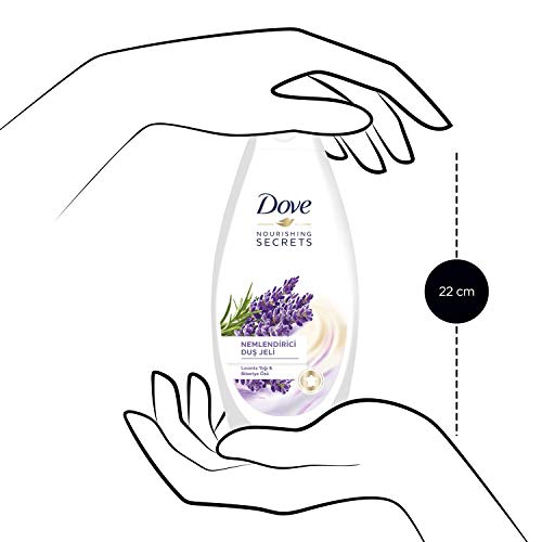 Dove, gel de ducha con lavanda y romero, 500ml