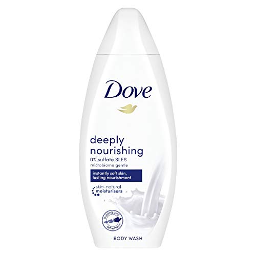 Dove Gel de Ducha para Piel más Suave y Cuidada, Hidratación Profunda sin Sulfatos - 55 ml, 1 unidad