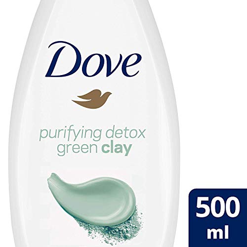 Dove, Gel y jabón (Carbón y arcilla) - 500 ml.