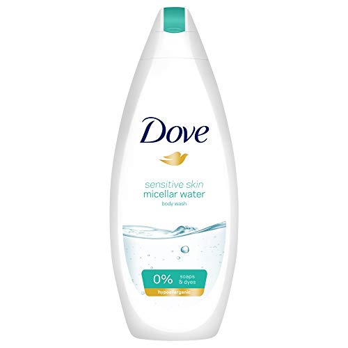 Dove Gel y Jabón Piel Sensible - Paquete 4 de 500 ml (Total 2000 ml)