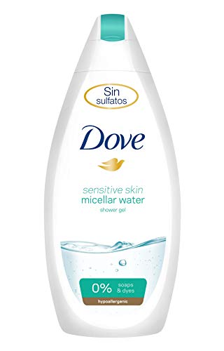 Dove Gel y Jabón Piel Sensible - Paquete 4 de 500 ml (Total 2000 ml)
