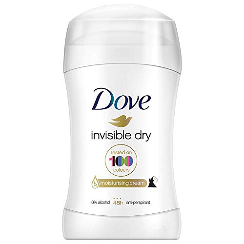 Dove Invisible Dry - Desodorante stick, 40 ml (empaque puede variar)