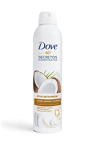 Dove Loción corporal en formato spray - Pack de 6 x 190 ml (Total: 1140 ml)