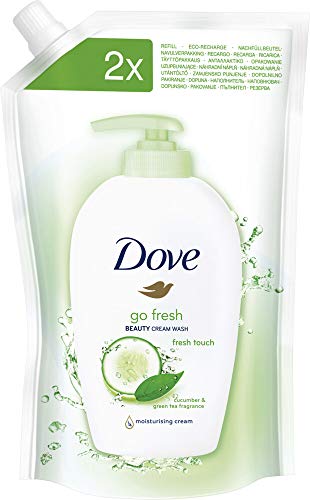 Dove Loción de lavado Go Fresh Fresh Touch recambios, 1er Pack (1 x 500 g)