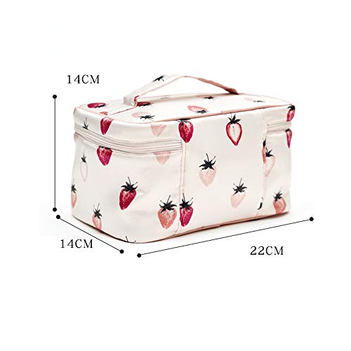 DPFXNN Bolsa de Maquillaje de Viaje, Estuche de Tren de Maquillaje portátil para Mujeres Organizador de Almacenamiento de Estuches cosméticos, para Herramientas de Maquillaje de cosméticos.