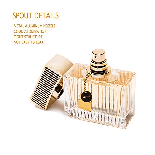 DQM Eau de Toilette para Mujer, fragancias Ligeras de Larga duración en Spray de Perfume Floral Violeta, Perfume Femenino Fresco y Natural, 50 ml / 1,7 oz