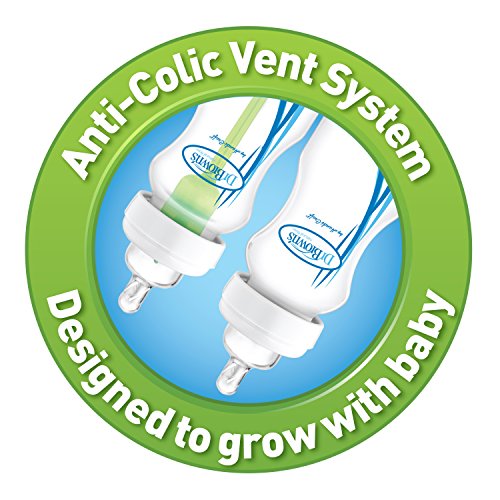 Dr. Brown's Options Biberones de Boca Ancha (270 ml, Paquete de 4)