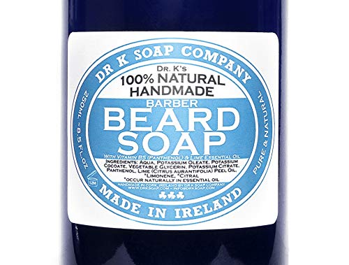DR K Soap Company Beard Soap Lime Barber tamaño 250 ml