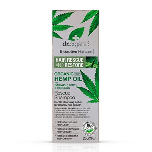 Dr Organic Champú Hemp Oil 265 ml