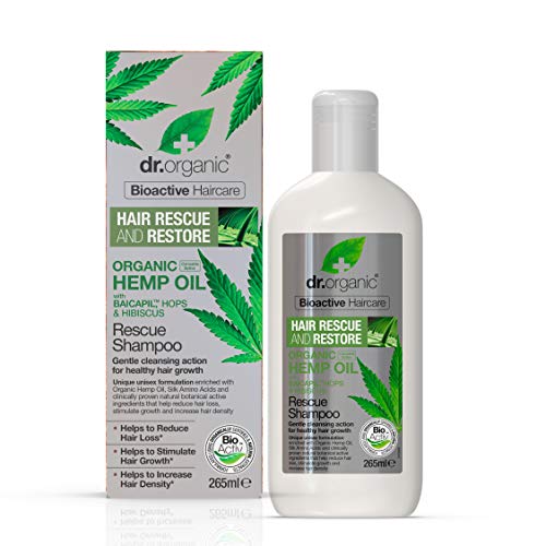 Dr Organic Champú Hemp Oil 265 ml
