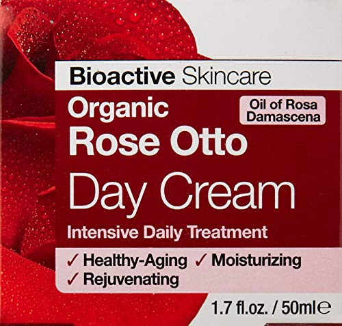 Dr. Organic Crema De Dia Rosa De Damasco 50Ml. 1 Unidad 300 g