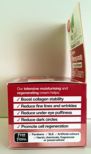 Dr. Organic, Crema para los ojos - 1 unidad