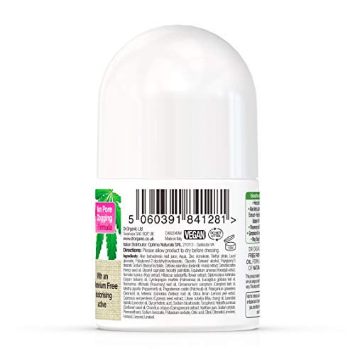 Dr. Organic Desodorante Aceite de Cañamo Organico 50 ml 50 ml