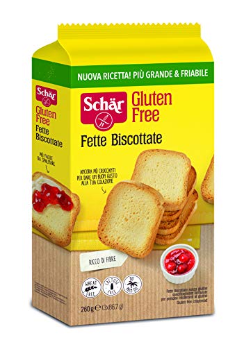 Dr. Schar Biscotes Pan tostado SIN GLUTEN - 260 gr