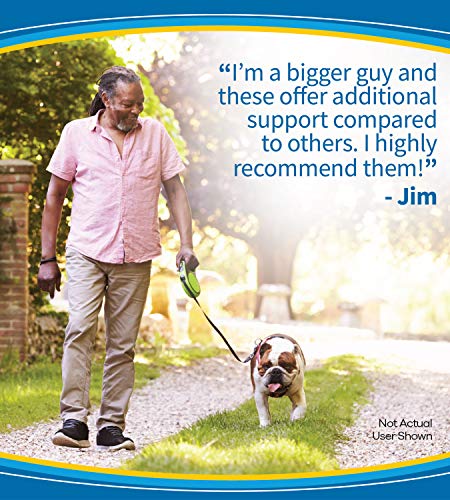 Dr. Scholl's Comfort and Energy plantillas de apoyo extra para hombres, 1 par, tamaño 8 – 14