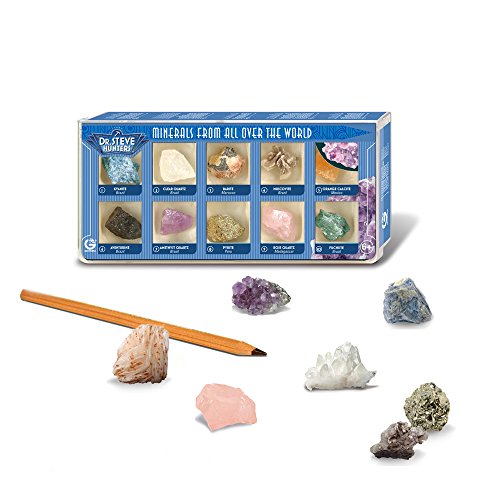Dr. Steve Hunters ed501 K – Minerals from All Over The World, 10 minerales