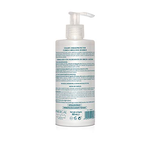 Dr. Tree Champú Dermoprotector - Refuerza el Microbioma de tu Piel | Cabello Sensible | ECO | 99% Ingred. Origen Natural | Sin Sulfatos ni Parabenos | + Fuerza y Brillo | Acción Hidratante - 300ml