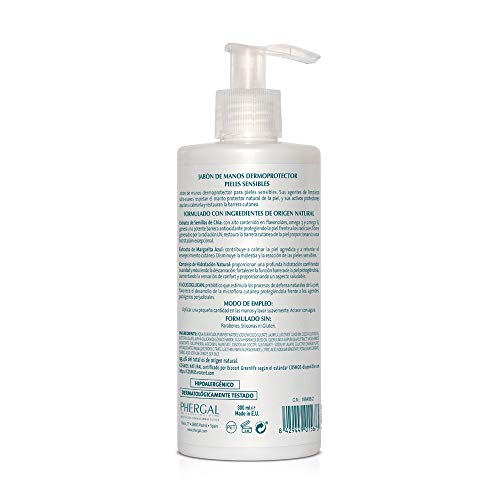 Dr. Tree Jabón de Manos Dermoprotector - Respeta y Restaura la Barrera Cutánea de tu Piel | Hipoalergénico, Higienizante y Ecológico | 99% Ingredientes Naturales - 300ml