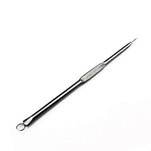 Drametree Beauty Needle Acne Needle Pin Negro Acne Acne Aguja Acero Inoxidable Salud y Seguridad Herramientas de Belleza Herramienta de eliminación Ideal de Acero quirúrgico de Grado dermatólogo