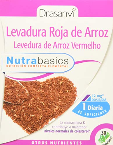Drasanvi Levadura Roja De Arroz 30 Capsulas Nutrabasicos Drasanvi - 0