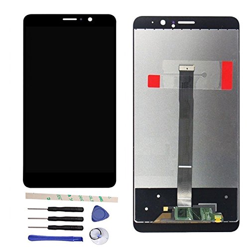 Draxlgon Pantalla LCD Pantalla Táctil Vidrio Asamblea digitalizador para Huawei Mate 9 MHA-AL00 MHA-L09 MHA-L29 MHA-TL00 (Negro)